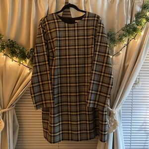 Cute Plad Pattern Shirt/Dress